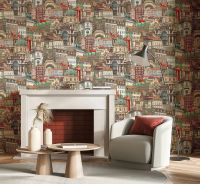 Обои Артекс The Best 2 10616-04 Винил на флизелине (1,06*10,05) Разноцветный, Город — фото 3, Обои для стен