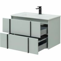 Тумба под раковину Allen Brau Reality 80 1.32005.PWM подвесная Папирус матовый — фото 32, Тумбы под раковину