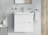 Тумба под раковину Ravak SD Chrome II 65 X000001291 подвесная Белая глянцевая — фото 2, Тумбы под раковину