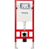 Инсталляция Tece Spring S955103 для унитаза с Белой глянцевой клавишей смыва — фото 3, Инсталляции для унитазов