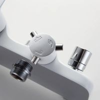 Душевая система Frap F2431 Белая Хром — фото 5, Душевые стойки