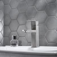 Смеситель для раковины Ростовская Мануфактура Сантехники SUS125-001F Нержавеющая сталь — фото 7, Смесители