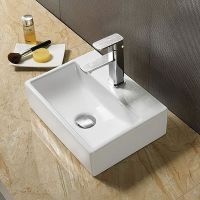 Раковина-чаша Velvex 40 7440C Белая — фото 1, Мини-раковины