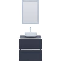 Тумба под раковину Aquanet Терра 70 313244 подвесная Маренго — фото 17, Тумбы под раковину