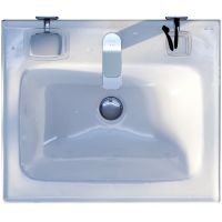 Раковина AM.PM X-Joy 55 M85AWCC0552WG64 Белая — фото 2, Раковины встраиваемые сверху