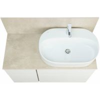 Товар: Столешница под раковину Aquaton Мишель 100 1A277303MIX40 с панелью Бежевая - фото 3 Столешница под раковину Aquaton Мишель 100 1A277303MIX40 с панелью Бежевая — фото 3, Раковины