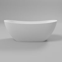 Ванна из искусственного камня Whitecross Onyx C 160х75 0206.160075.200 Белая матовая — фото 4, Ванны