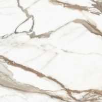 Керамогранит Delacora Calacatta матовый карвинг Premium D60209M 60х60 см — фото 1, Керамогранит