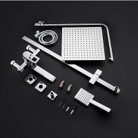 Душевая система Frap F2415-2 Хром — фото 8, Душевые стойки