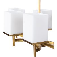 Товар: Люстра Divinare Fawaris 4504/17 LM-6 Белая Латунь - фото 2 Люстра Divinare Fawaris 4504/17 LM-6 Белая Латунь — фото 2, Люстры