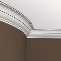 Карниз гибкий Европласт 1.50.161 2000x82x91 мм — фото 2, Карнизы