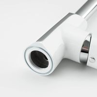 Смеситель для кухни Gappo G03-8 G4003-8 Белый Хром — фото 6, Смесители для кухни