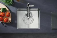 Смеситель для кухни Hansgrohe Metris Select M71 14834000 Хром — фото 8, Смесители для кухни