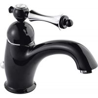 Смеситель для раковины Cezares MARGOT-LSM1-NOP Черный матовый — фото 1, Смесители для раковины