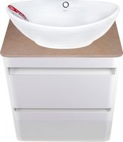 Тумба под раковину Style Line Атлантика Люкс Plus 60 СС-00002206 подвесная Антискрейч — фото 7, Мебель для ванной