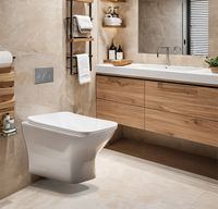 Унитаз Ceruttispa Ellero Aria UF CT10482 подвесной с сиденьем Микролифт — фото 2, Подвесные унитазы