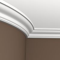 Карниз гибкий Европласт 1.50.126 2000x91x95 мм — фото 2, Карнизы