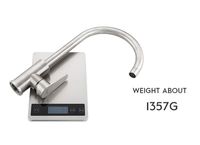 Смеситель для кухни Frap H48 F4048 Сатин — фото 6, Смесители