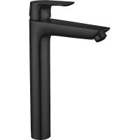 Смеситель для раковины Aquanet Static AF330-11B 261821 Черный матовый — фото 1, Смесители