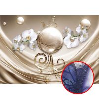 Товар: Фреска Ortograf 3D 6667 Фактура бархат серебро FX-S Флизелин (3,04*2,1) Бежевый, Цветы/Абстракция - фото 1 Фреска Ortograf 3D 6667 Фактура бархат серебро FX-S Флизелин (3,04*2,1) Бежевый, Цветы/Абстракция — фото 1, Фрески