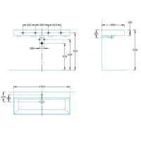 Товар: Раковина Kerama Marazzi Grande 120 GR.wb.120 Белая глянцевая - фото 4 Раковина Kerama Marazzi Grande 120 GR.wb.120 Белая глянцевая — фото 4, Раковины подвесные
