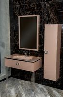 Товар: Тумба под раковину Boheme Armadi Art Lucido 100 770-100-Rose подвесная Пыльная роза - фото 3 Тумба под раковину Boheme Armadi Art Lucido 100 770-100-Rose подвесная Пыльная роза — фото 3, Мебель для ванной