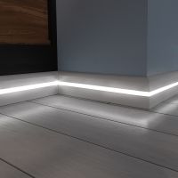 Плинтус Evrowood PN 050 led 2000x80x12 мм — фото 3, Плинтуса напольные