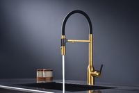 Смеситель для кухни Paulmark Magneto One Ma213188-BG Брашированное золото — фото 3, Смесители для кухни