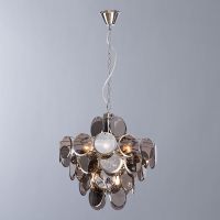 Люстра Divinare Chloe 7566/02 SP-8 Дымчатая Хром — фото 4, Люстры