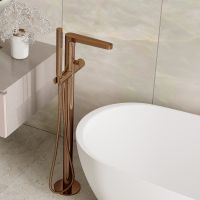 Смеситель для ванны WasserKRAFT Paar 8821 Розовое золото — фото 2, Смесители