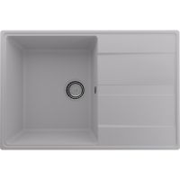 Кухонная мойка Ulgran Quartz Prima 750-04 Платина — фото 1, Кухонные мойки