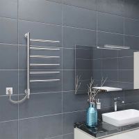 Электрический полотенцесушитель Vincea 43х80 VTD-1S2CE Хром — фото 4, Электрические полотенцесушители