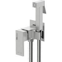 Гигиенический душ со смесителем WasserKRAFT Никель арт-A71338 — фото 1, Гигиенические души