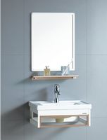 Товар: Комплект мебели для ванной River Laura 505 BG 10000003950 Белый Бежевый - фото 2 Комплект мебели для ванной River Laura 505 BG 10000003950 Белый Бежевый — фото 2, Мебель для ванной