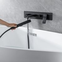 Смеситель для ванны Allen Brau Infinity 5.21007-31 Черный матовый — фото 8, Смесители