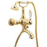 Смеситель для ванны Boheme Imperiale Presente 323 Золото — фото 1, Смесители