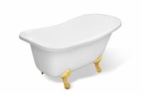 Ванна из искусственного камня Эстет Царская 150х73 ФР-00001653 без гидромассажа — фото 3, Ванны из искусственного камня