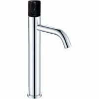 Смеситель для раковины Boheme Stick 122-CR-MR-B Хром Черный — фото 1, Смесители