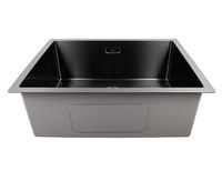 Кухонная мойка Kaiser 58 KSM-5845 Вороненая сталь — фото 4, Кухонные мойки