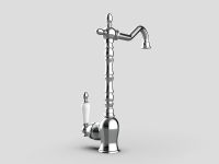 Смеситель для кухни GPD Retro MTE180 Хром — фото 6, Смесители