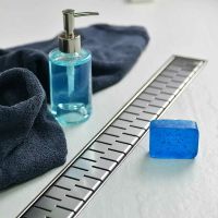 Душевой лоток Veconi Medium N 350 V350MN с решеткой Хром глянцевый — фото 2, Душевые лотки