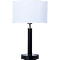 Товар: Настольная лампа Artelamp Robert Белая Черная Сталь арт-A5029LT-1SS - фото 1 Настольная лампа Artelamp Robert Белая Черная Сталь арт-A5029LT-1SS — фото 1, Настольные лампы