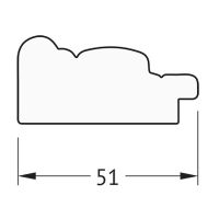 Зеркало Evoform Definite 143х53 в багетной раме - Слоновая кость 51 мм арт-BY 1070 — фото 5, Зеркала в ванную комнату