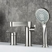 Смеситель на борт ванны Gappo G99-30 G1199-30 Сатин — фото 2, Смесители на борт ванны