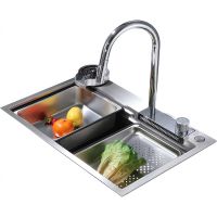 Кухонная мойка Abber Wasser Kreis 68 AF2194 Хром — фото 1, Кухонные мойки