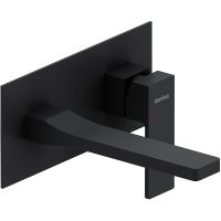 Смеситель для раковины Damixa Gala 530260300 Черный матовый — фото 1, Смесители для раковины