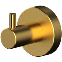 Крючок Whitecross Ergo gold brushed ER2210GLB Брашированное золото — фото 1, Крючки для полотенец