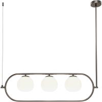 Подвесной светильник Maytoni Modern Erich MOD221PL-03N Белый Никель — фото 1, Подвесные светильники