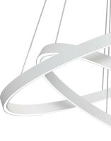 Товар: Подвесной светильник Maytoni Modern Rim MOD058PL-L74W4K Белый - фото 3 Подвесной светильник Maytoni Modern Rim MOD058PL-L74W4K Белый — фото 3, Подвесные светильники