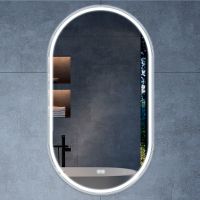 Зеркало Vincea 60 VLM-3AU100-2 с подсветкой с подогревом с сенсорным выключателем и диммером — фото 1, Зеркала в ванную комнату